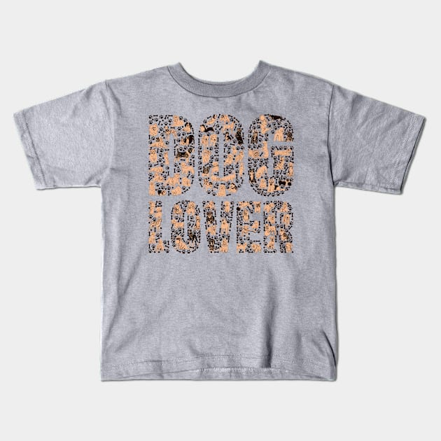 Dog Lover Kids T-Shirt by Sachpica